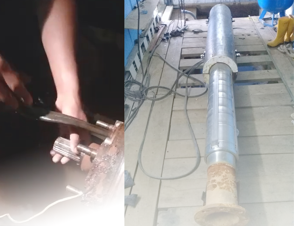 Perbaikan Pompa 92KW untuk pendistibusian Kasomalang dan Jalancagak