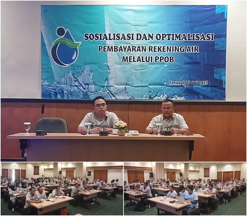 PERUMDA AIR MINUM TIRTA RANGGA KAB. SUBANG MENGADAKAN SOSIALISASI DAN OPTIMALISASI PEMBAYARAN REKENING AIR MELALUI PPOB