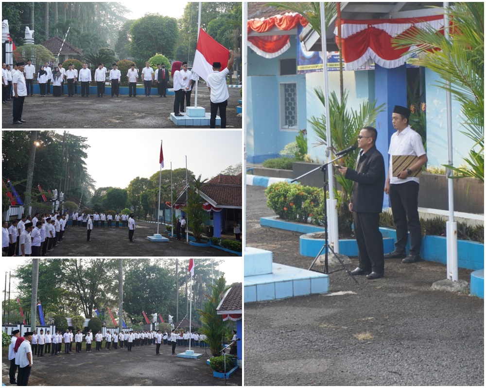 PERUMDA AIR MINUM TIRTA RANGGA KAB. SUBANG MELAKSANAKAN UPACARA PERINGATAN HUT RI KE-78