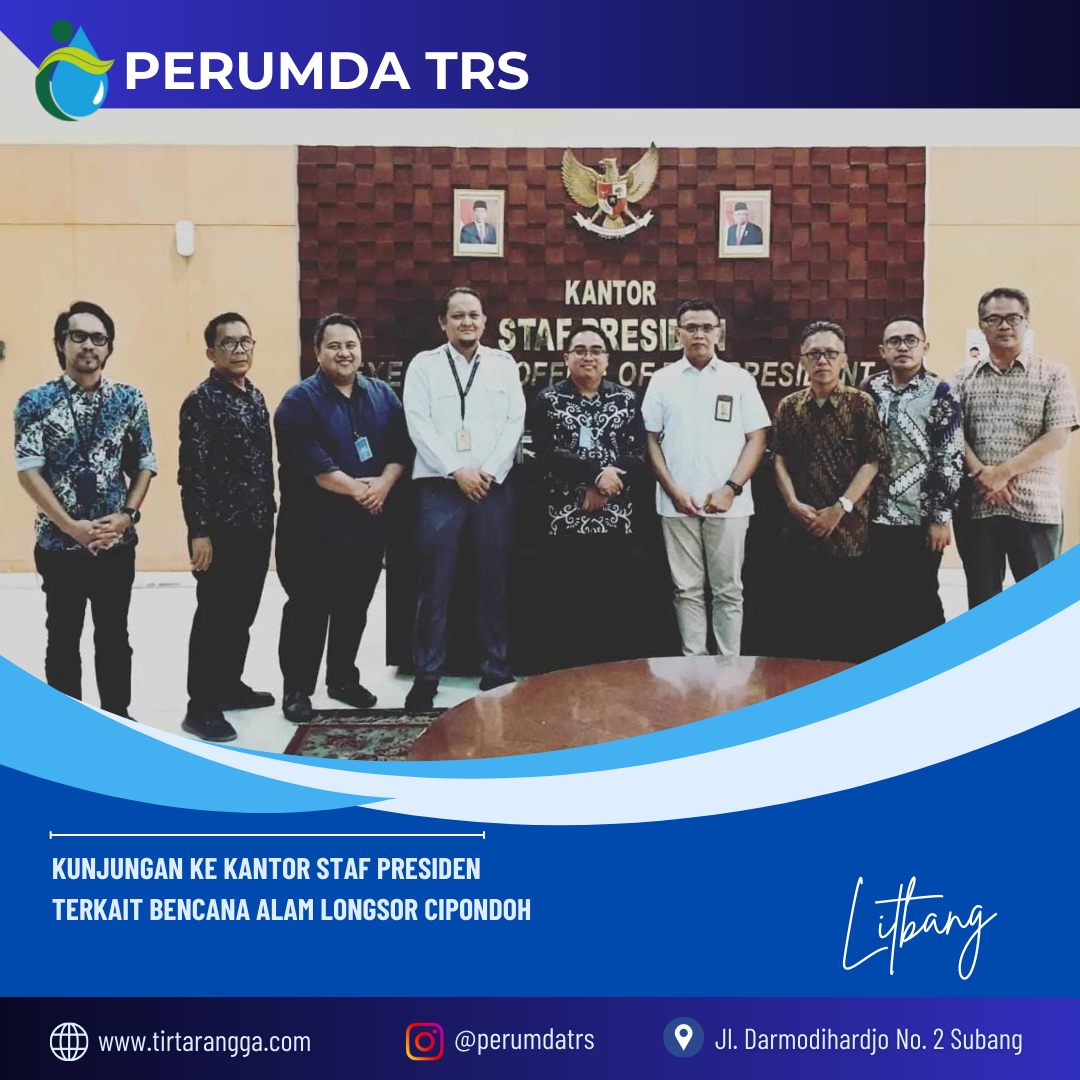 PERUMDA TRS KUNJUNGAN KE KANTOR STAF PRESIDEN