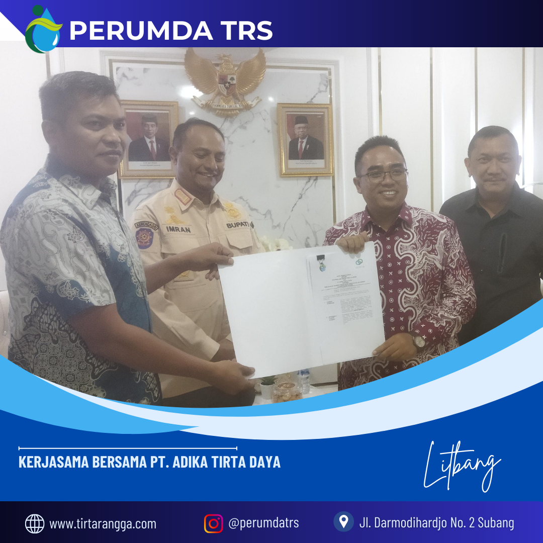 KERJASAMA PERUMDA TRS DENGAN PT. ADIKA TIRTA DAYA