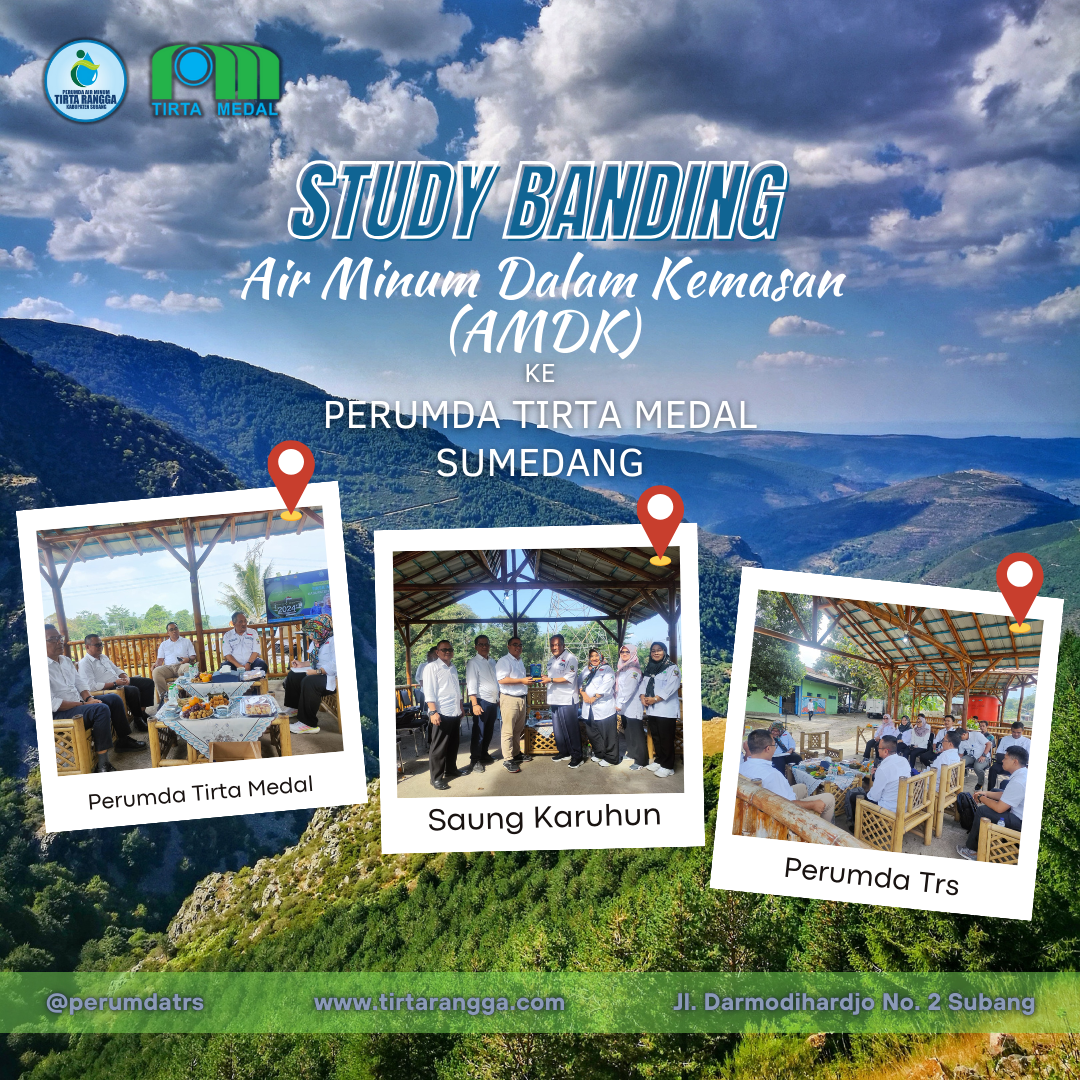 STUDY BANDING AMDK KE PERUMDA TIRTA MEDAL SUMEDANG