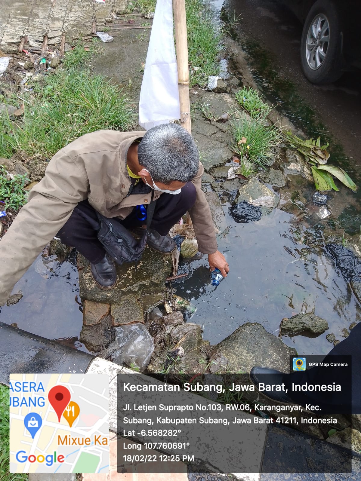 Luapan Air di Depan Dinas Kesehatan Kabupaten Subang bukan Merupakan Air PDAM