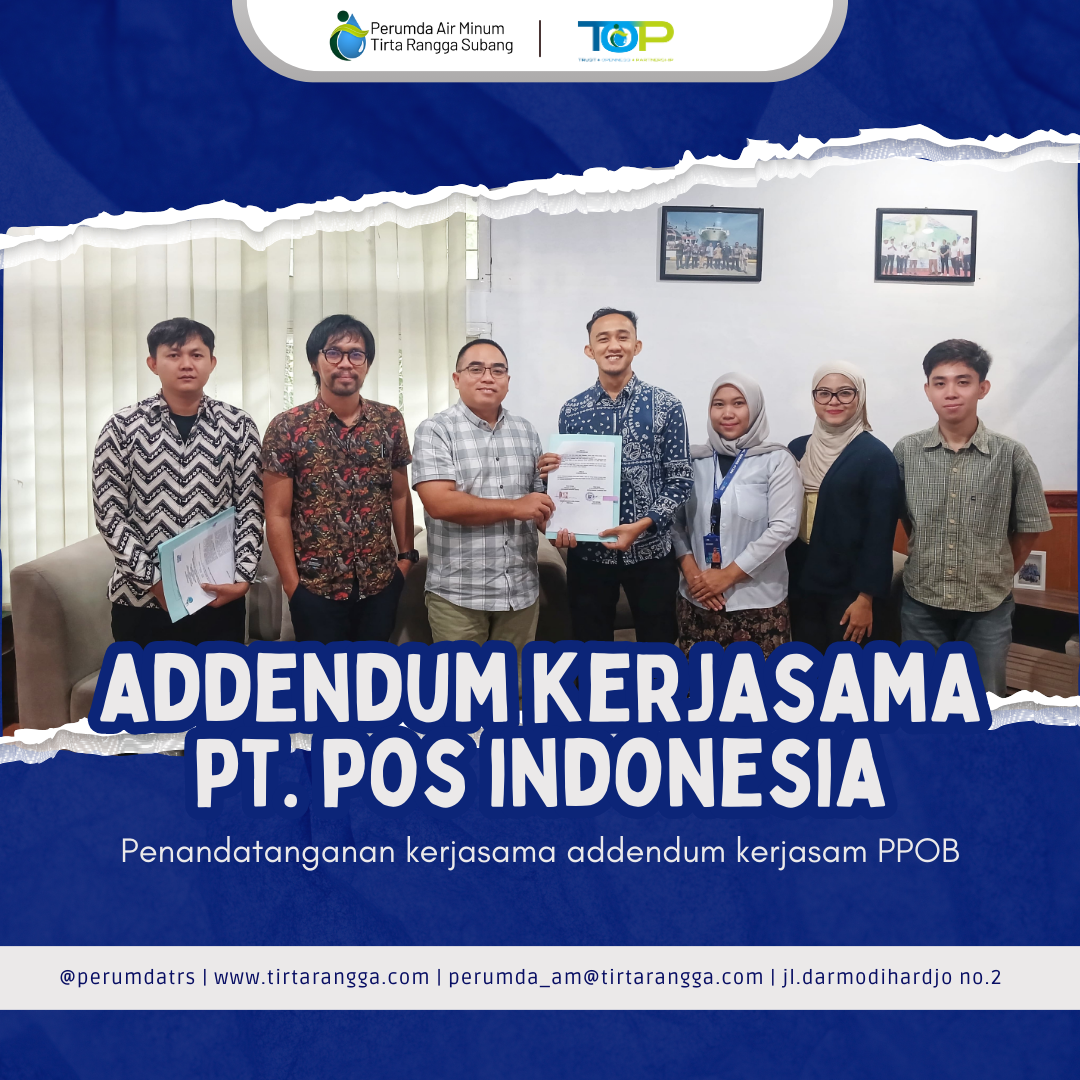 ADDENDUM KERJASAMA PERUMDA TRS DAN PT. POS INDONESIA